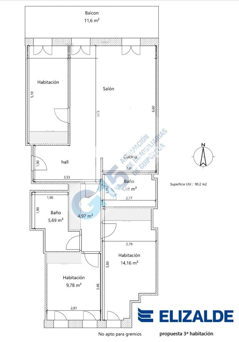 Foto 47 de ÁTICO CON TERRAZA en EUSKAL HERRIA KALEA