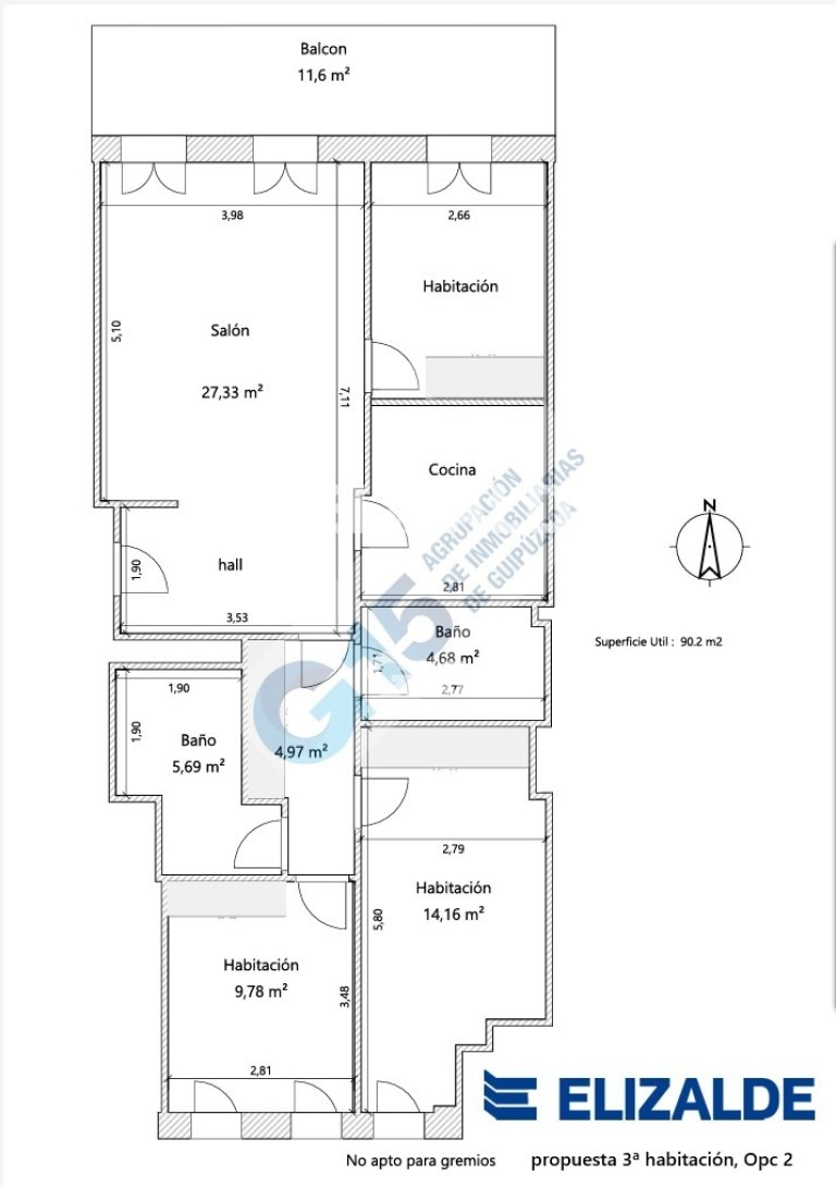 Foto 48 de ÁTICO CON TERRAZA en EUSKAL HERRIA KALEA