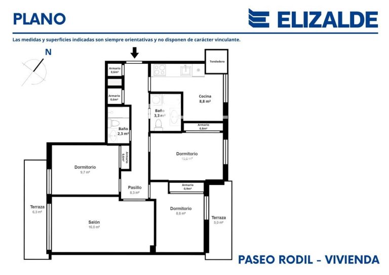 Foto 31 de PISO EN RODIL: 3hab, 2baños, terraza, vistas, raya garaje, trastero en bajo cubierta.
